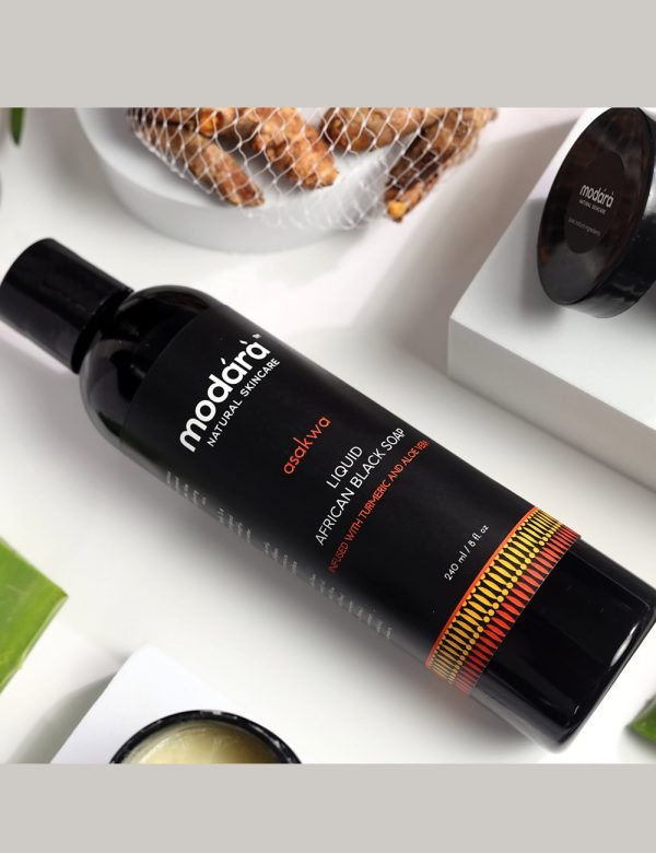 Asakwa African Black Soap with Tumeric
