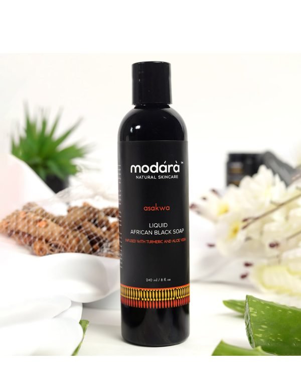 Asakwa African Black Soap with Tumeric